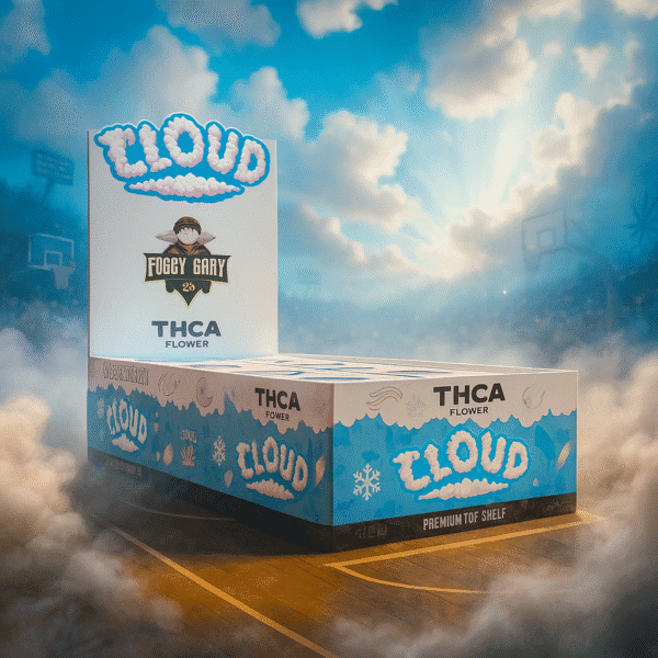 Cloud THCA Flower – Foggy Gary 3.5g | Display Box - Image 2