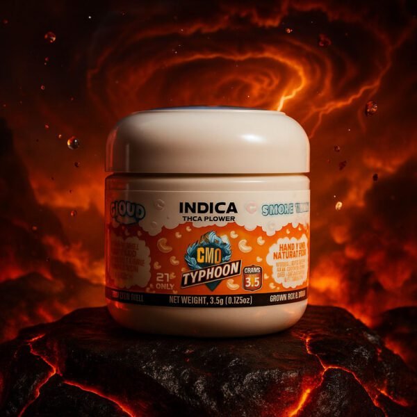 Cloud THCA Flower – GMO Typhoon | 3.5g Indica - Image 2