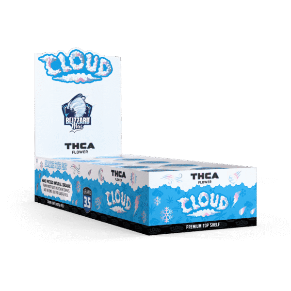 Cloud THCA Flower – Blizzard Mac 3.5g | Display Box