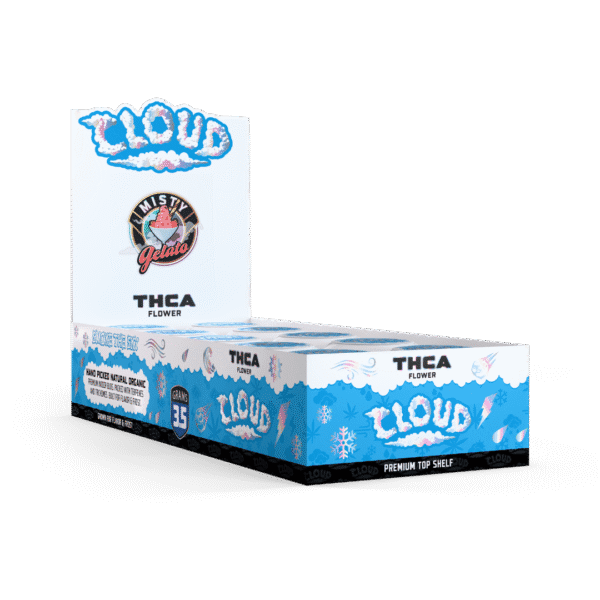 Cloud THCA Flower – Misty Gelato 3.5g | Display Box