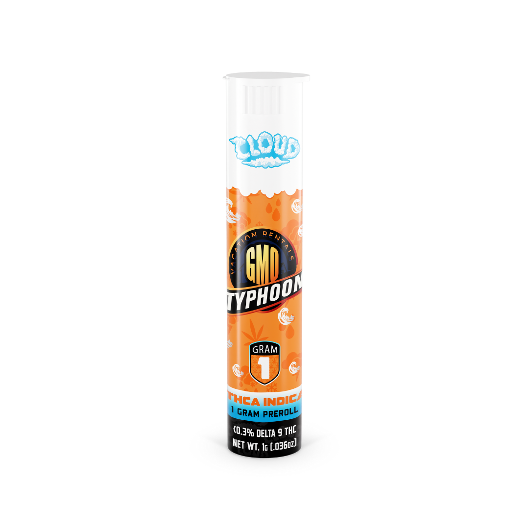 Cloud THCA Pre-Roll – GMO Typhoon | 1g Indica