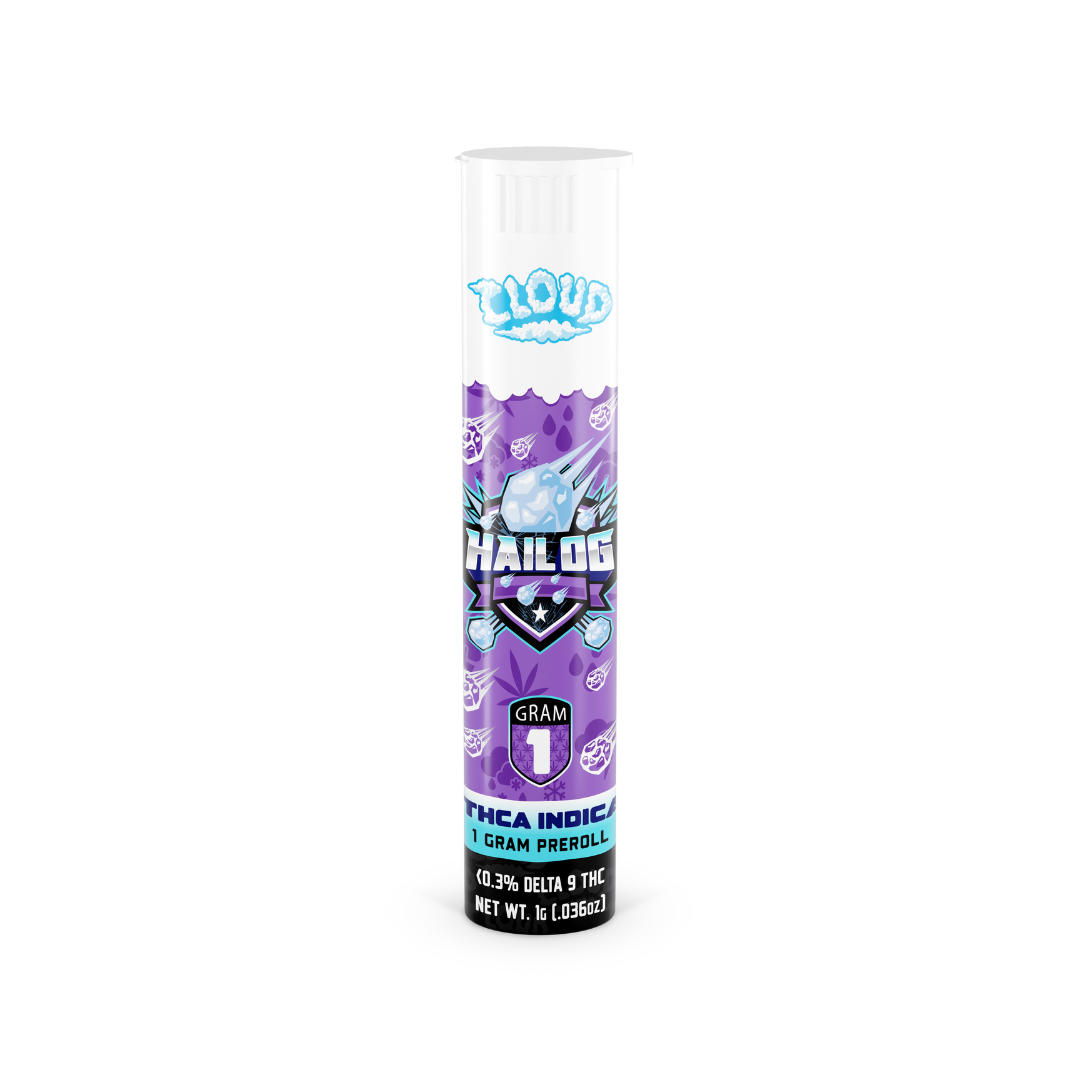 Cloud THCA Pre-Roll – Hailog | 1g Indica