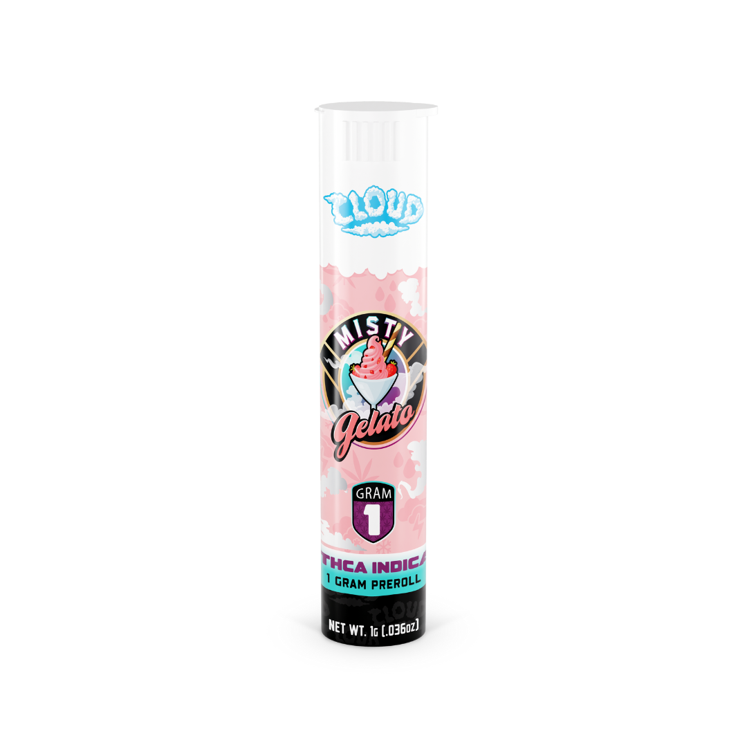 Cloud THCA Pre-Roll – Misty Gelato | 1g Indica