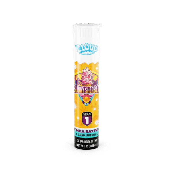 Cloud THCA Pre-Roll – Sunny Sherbet | 1g Sativa