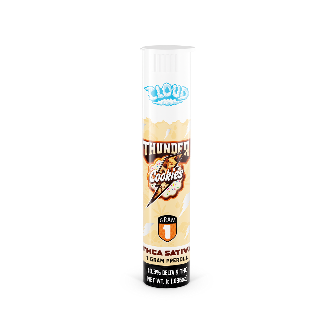 Cloud THCA Pre-Roll – Thunder Cookies | 1g Sativa
