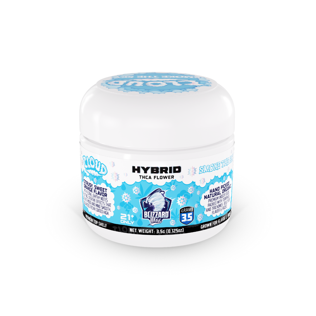 Cloud THCA Flower – Blizzard Mac | 3.5g Hybrid