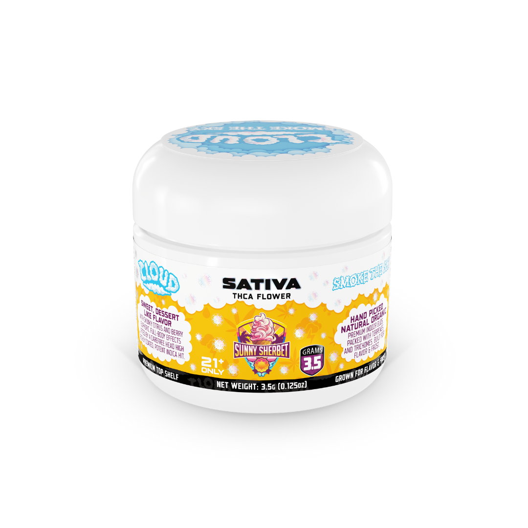 Cloud THCA Flower – Sunny Sherbet | 3.5g Sativa