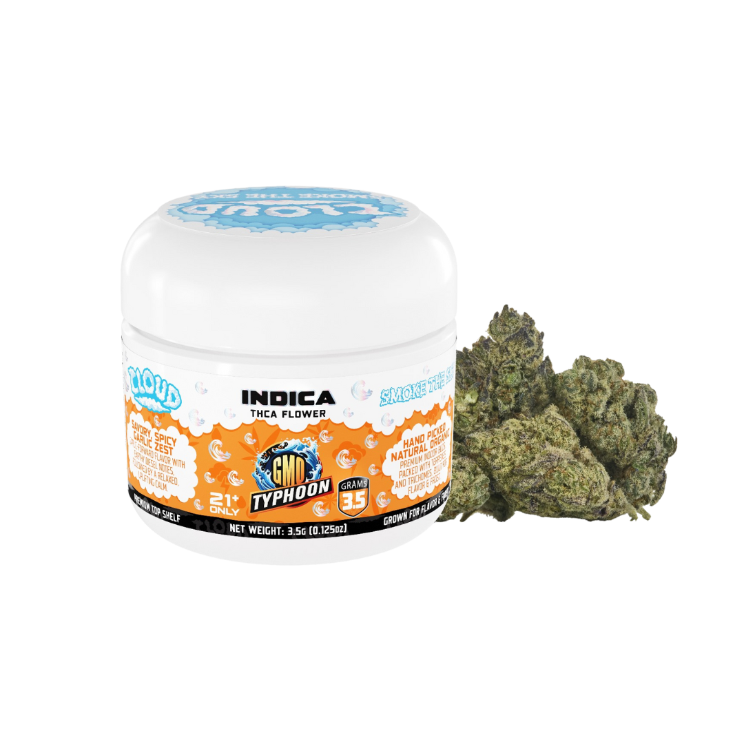 GMO Typhoon - THCA flower