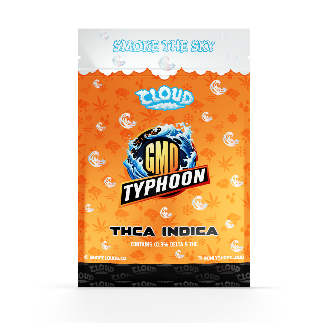 GMO Typhoon (THCA Indica)