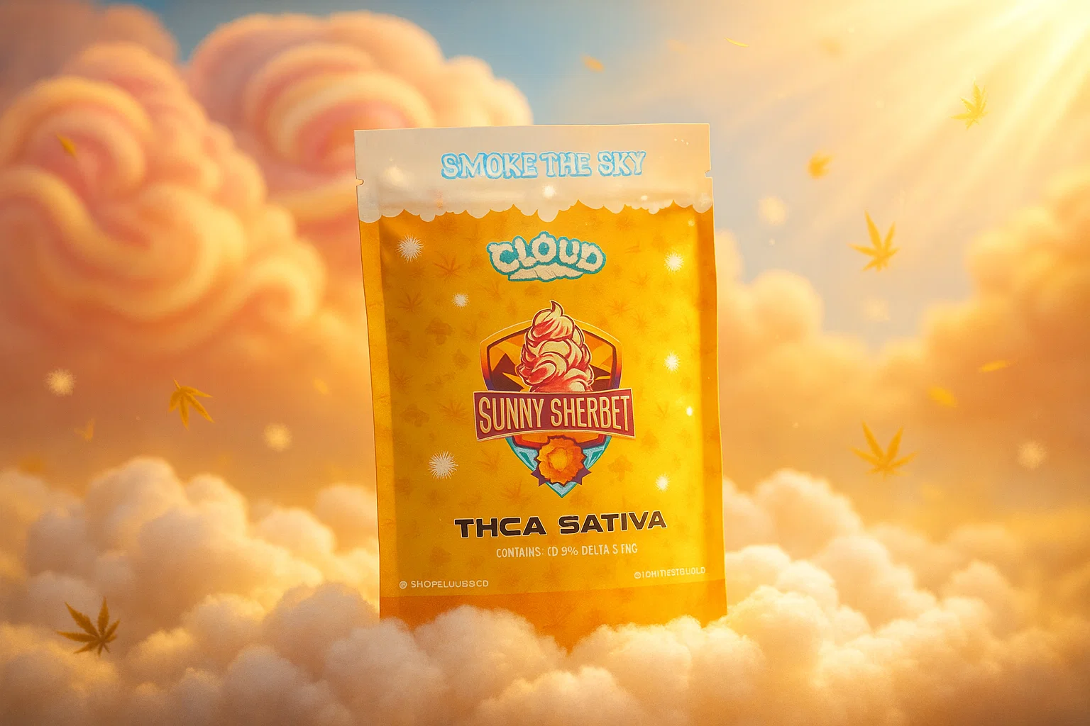 Sunny Sherbet: CLOUD’s Zesty THCA Sativa Glow