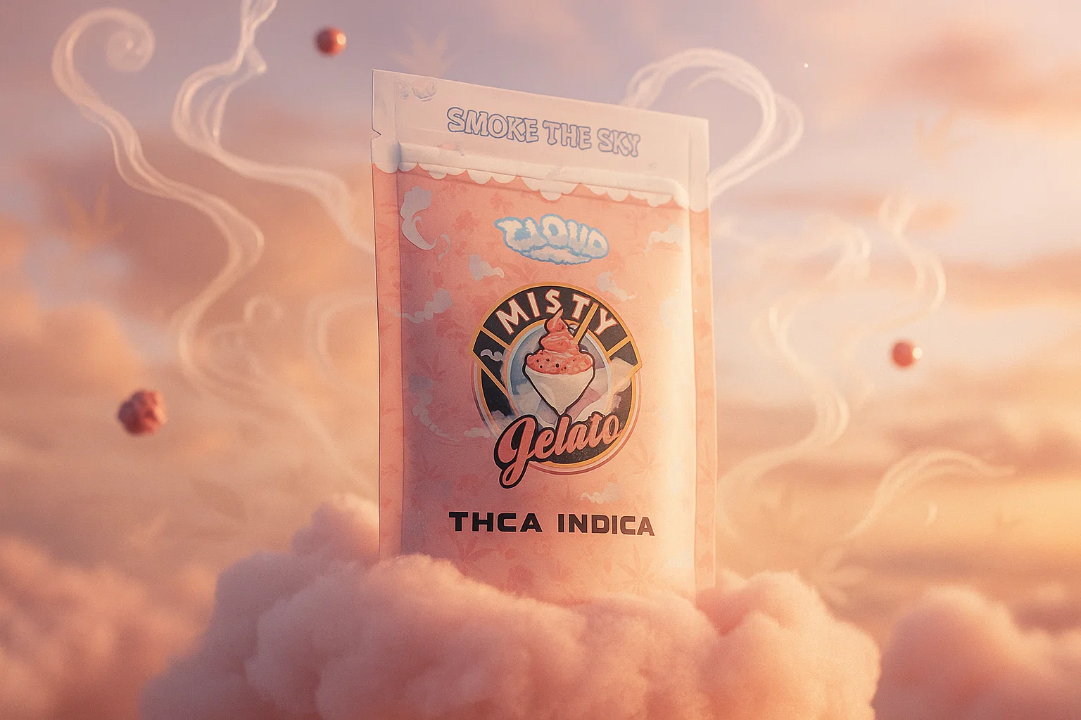 Misty Gelato: CLOUD’s Creamy THCA Indica Dream