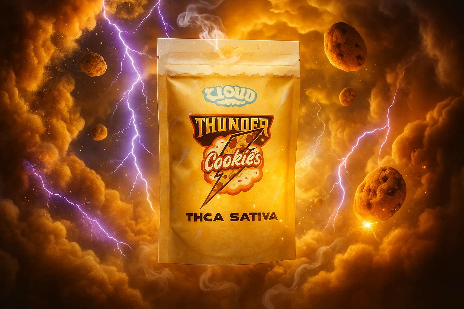 Thunder Cookies: CLOUD’s Electric THCA Sativa Surge