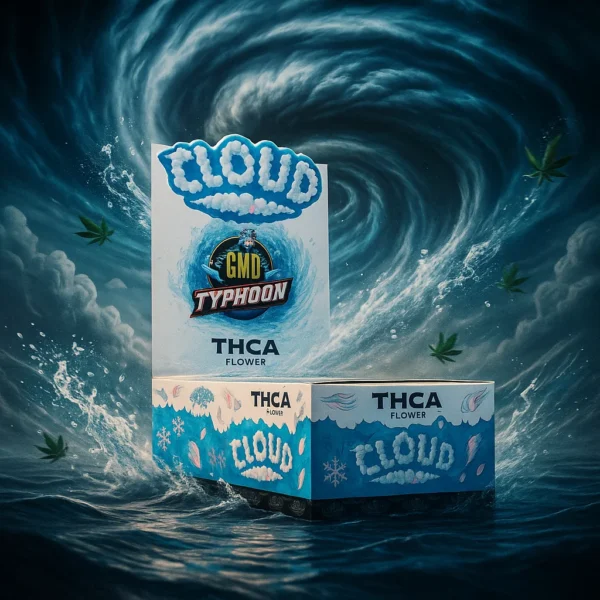 Cloud THCA Flower – GMD Typhoon 3.5g | Display Box - Image 2