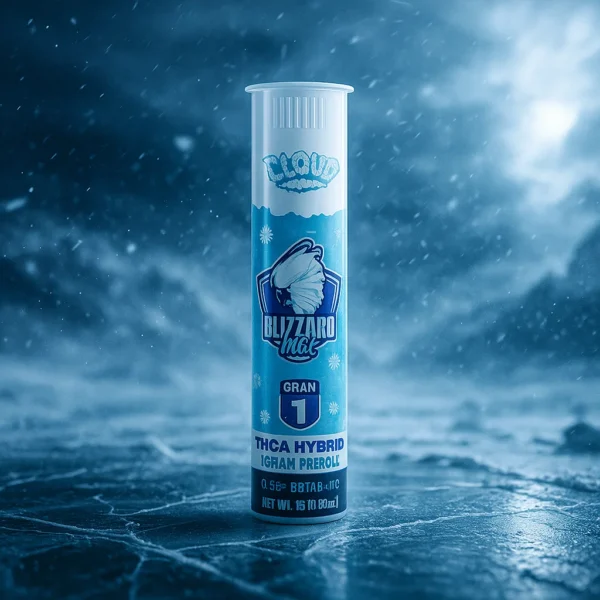 Cloud THCA Pre-Roll – Blizzard Mac | 1g Hybrid - Image 2