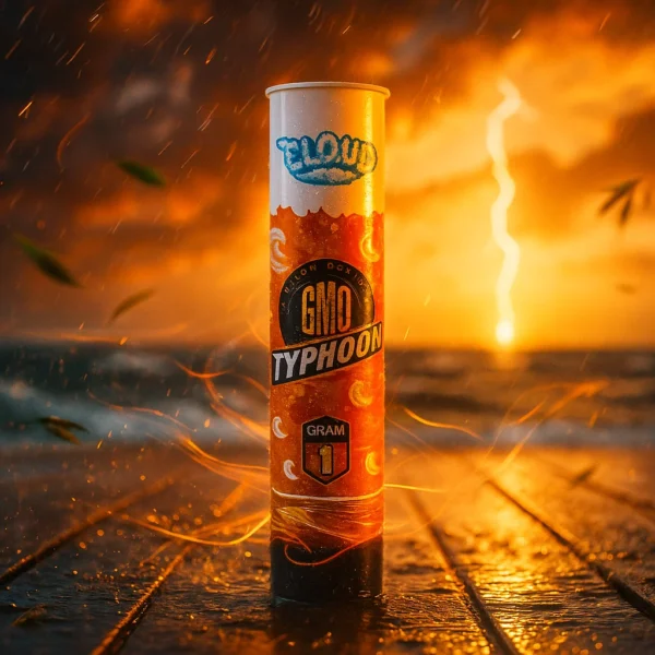 Cloud THCA Pre-Roll – GMO Typhoon | 1g Indica - Image 2