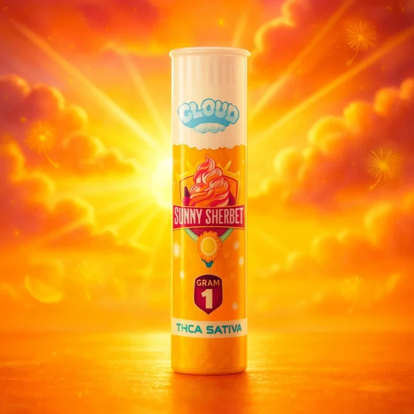 Cloud THCA Pre-Roll – Sunny Sherbet | 1g Sativa - Image 2