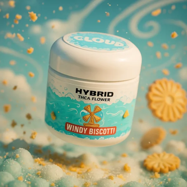 Cloud THCA Flower – Windy Biscotti | 3.5g Hybrid - Image 2