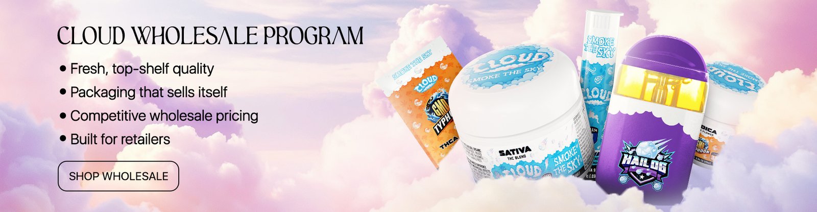 Cloud Wholesale Program - Online THCA Shop