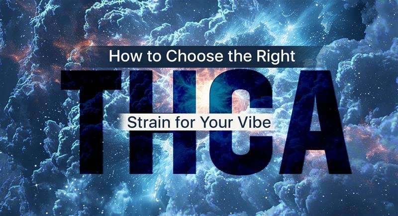 How to Choose the Right THCA Strain for Your Vibe